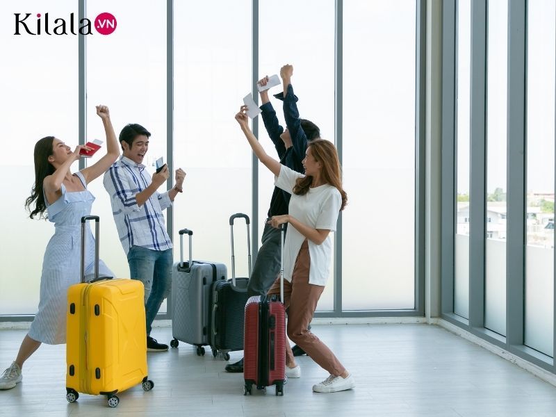 sắp xếp hành lý sắp xếp hành lý